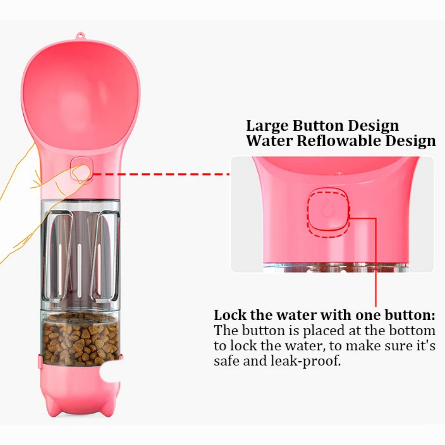 HydraPaw 3-in-1 Pet Bottle Dispenser 🐾