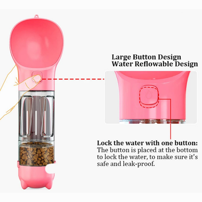 HydraPaw 3-in-1 Pet Bottle Dispenser 🐾